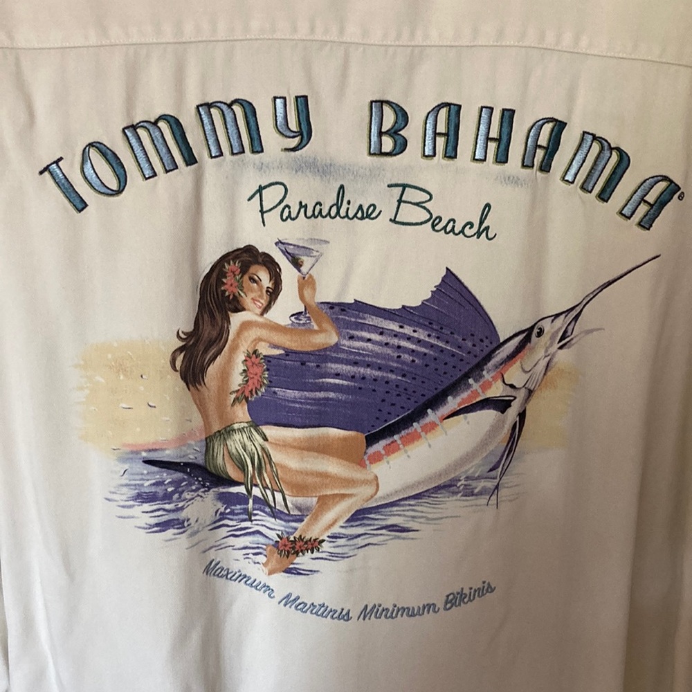 Vintage Tommy Bahama silk shirt
